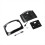 Motorcycle Rear License Plate Frame Relocation LED Light for Glide/Road Glide/Road 2009-2023 Black 1