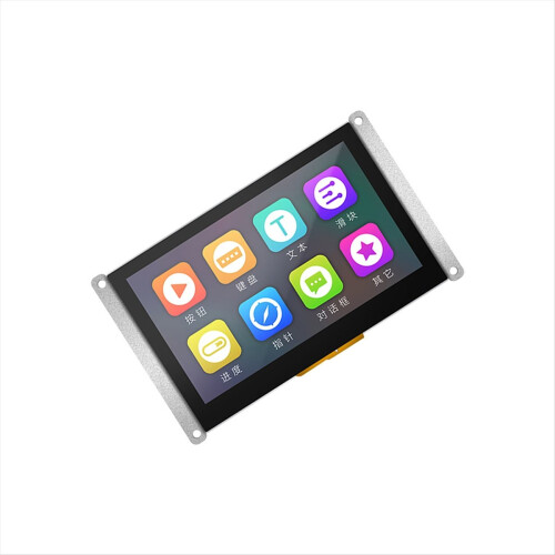 TJC4827T143-011N-I-P20 Tela LCD TFT de 4,3 polegadas IPS com amplo ângulo de visão, interface serial e tela sensível ao toque HMI. 2