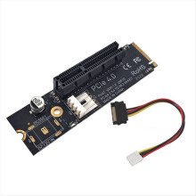 Adaptér na konverziu slotu NGFF na PCI-E X4, port M2 na rozširujúcu kartu PCIE, kompatibilný s rozhraním X1 X4 X8 X16 PCI-E PH47A
