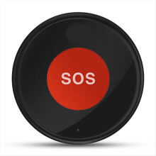 Tuya WiFi SOS -paniikkipuhelupainike Älykäs elämä -sovellus Ladattava akku Yksi avainhälytys potilaille, lapsille, iäkkäille miehille