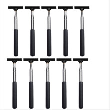 10 stuks auto achteruitkijkspiegel ruitenwisser reinigingsgereedschap auto glas mist reiniger handvat telescopische auto raam reinigingsborstel