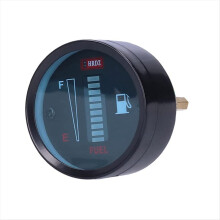 Metermeterindicator, meterwijzer, universele tankmeter, 52 mm 12V groene LED voor auto, motorfiets, boot