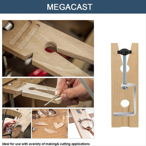 15 Piece Ring Mandrel Set, Ring Size Measuring Tool, Ring Making Kit with Plastic Ring Sizer, Ring Making Tool 1