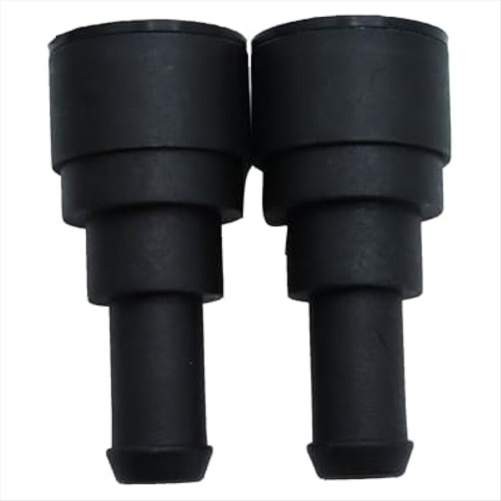2Pcs Heater Coolant Hose Connectors 800-409 For Express 1500 2500 H2 Escalade 4854274058382