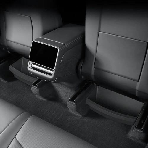 Boîte de rangement sous le siège avant pour Model Y 2025 1
