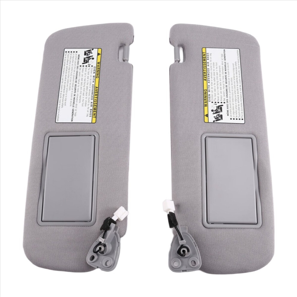 852013K010qs 852023K000qs 1Set Car Lh Rh Sun Visor Cloth For 2006-2010 Gray 4854274059211