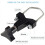 Suporte universal High Lift de 1 a 2,5 polegadas para tubo dianteiro ajustável, compatível com rack de teto JK TJ, dianteiro, D 7