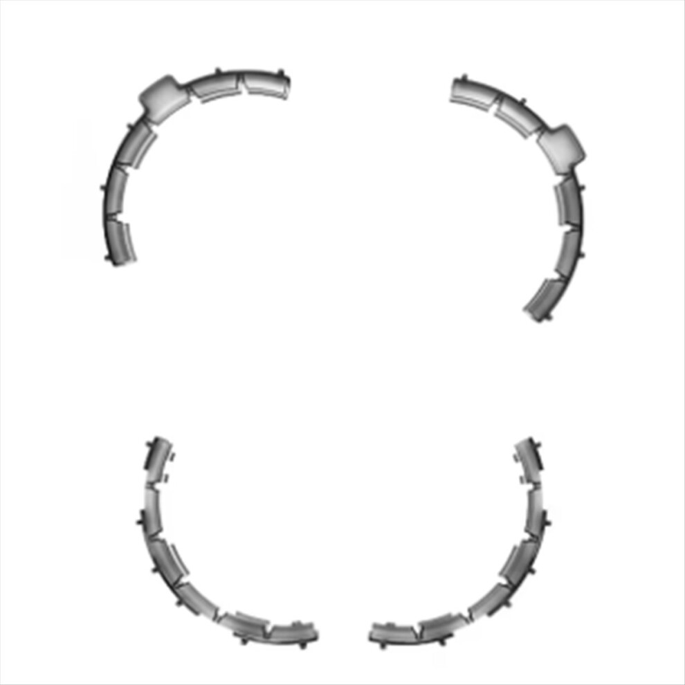 For Flip Protector Bumper Rings Quick Release Anti-Drop Cover For Flip Anti-Collision Accessories Grey 4854274047263