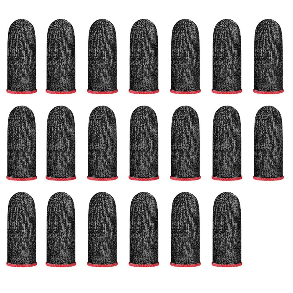 20Pcs Gaming Finger Cover Sweatproof Mobile Finger Glove Anti-Slip Gaming Finger Sleeve Gamer Thumb Protector 4851422152039