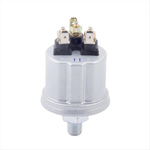 Driekoppige oliedruksensor 1/8NPT 0 tot 10 bar Generatoronderdeel RVS bemanningsdruksensorplug 10 mm 1