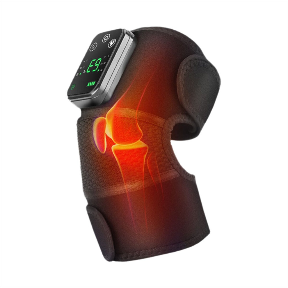 Red/Light Shoulder Elbow Heated Vibrating Knee Massage Pad For Joint Pain Pain Therapy Healthcare Shoulder Arthritis Support Belt