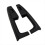 Car Front Rear Door Armrest Panel Frame Window Switch Control Panel Cover 3TD867157 for Superb 2008-2013 LHD 3