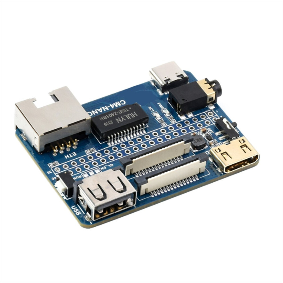 5V Mini CM4 Ethernet Carrier Board for RasPi RPI Compute Module 4 Lite EMMC IO USB Expansion Board-image-OPC-PN7PYDM-NEW