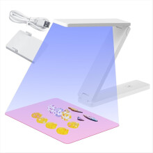 Faltbare UV-Harzlampe mit 18 LEDs zur Harzhärtung, große Lampe für Formen, Schmuckherstellung und DIY-Bastelarbeiten