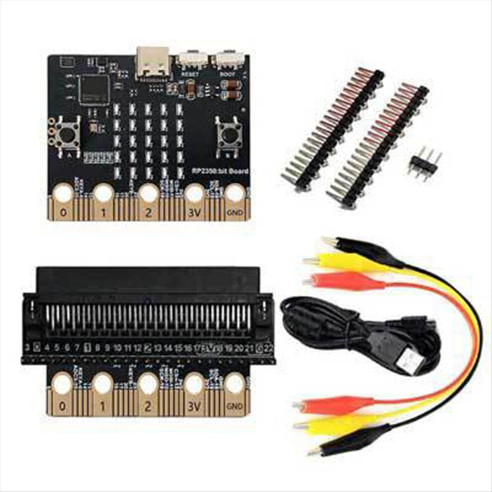 For 2 RP2350 Bit Board Python Programming Development Board Compatible with Micro-Bit