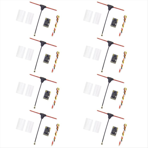20 Pezzi Antenna Ricevitore 2.4G Per Modellismo RC (aerei, Droni). Compatibile Porta IPEX, Per Ricevitori Futaba E FrSky. Lunghezza 15 Cm, Impedenza 50 Ohm, Connettore IPEX, Cavo RG-113. Ideale Come Ricambio O Upgrade.