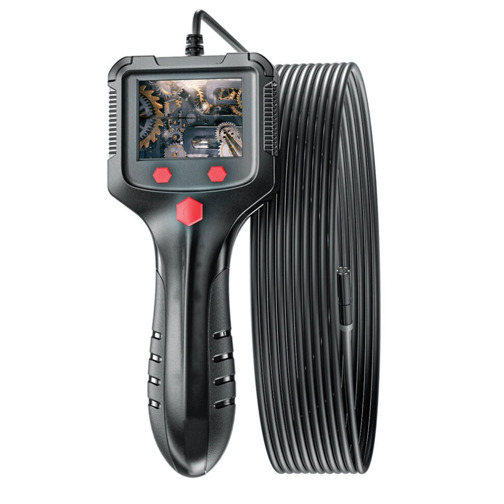 8Mm 1080P 2.4 Inch Lcd Digital Borescope Ip67 Waterproof Snake Camera Handheld Inspection Camera For Car Pipe 4851422175113