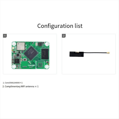 Core3566 Module, Rockchip RK3566 Quad-Core Processor, for CM4,4GB with Wifi 2