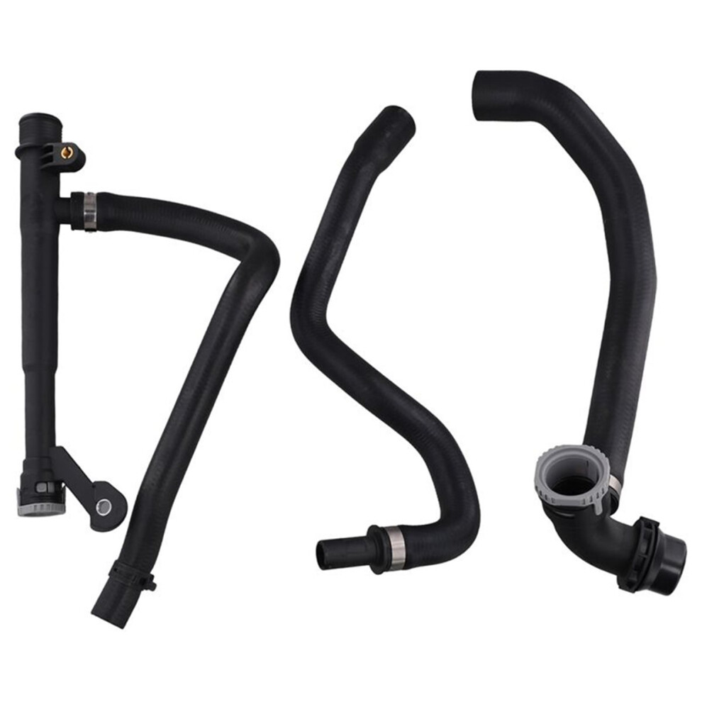 3Pcs Outlet Hose Bottom To Water Pump For Lr2 Radiator Pipe Lr005563 Lr005564 Lr005566 4852045418090