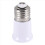 Adaptateur/rallonge blanc argenté pour douille E27 vers E27 2