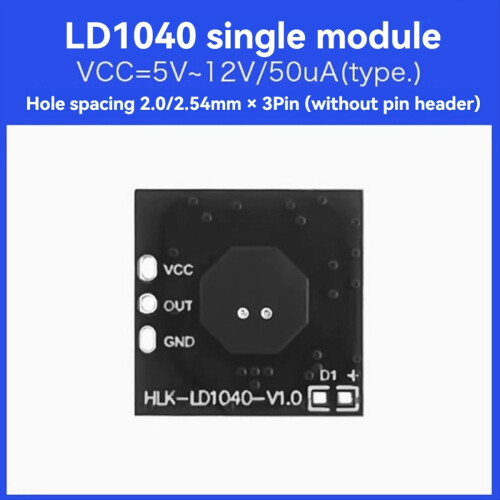 LD1040 10G Radarsensormodule Laagvermogen Micro-Motion Intelligente Perceptiesensor 2