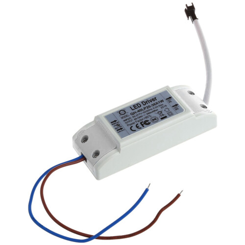 Transformateur LED 12V 24W IP44 - Alimentation Pour Guirlandes Lumineuses Extérieures - Fiche UE