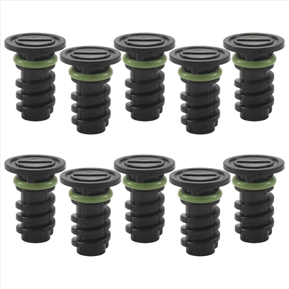 Engine Oil Pan Drain Screw Plug Plastic For C63 S550 S550e A0029902017 0029902017 ( Apron) 10Pcs Green 4853503954297