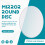 Transparent 3mm thick Mirror Acrylic round Disc Diameter:85mm 4