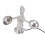 Anemometers Windsnelheidssensor 3 kopjes Windsnelheidssensor Anemometer 0-3,8V Aluminiumlegering 4