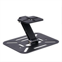 Suporte dobrável para projetor, para mesa, parede e teto, com rotação de 180 graus, para projetores de home theater, preto.