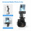 M6 Auto Face Tracking Panoramic Tripod Head,360 Rotating AI Smart Remote Control Pan Head Stabilizer for DSLR Cameras 6