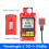 Οπτικός μετρητής ισχύος οπτικών ινών 100MW RJ45 Tester -70-+10dbm Mini Optical Power Meter Network Effect Tester 2