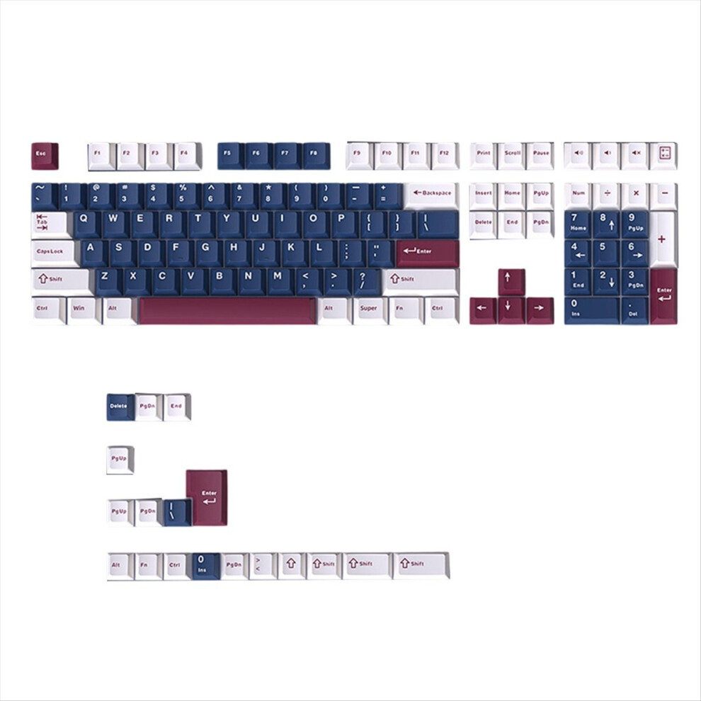 Keycap Set For Mechanical Keyboards 126 Double Shot Pbt Cherry Mx Keycaps For Gmk67 Gmk87 4853165762094
