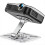 Projector Stand Desk,Wall and Ceiling Mount with 1/4inch Thread, Height Adjustable, Foldable, 360-Degree Rotation Black 4