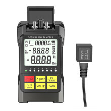 Medidor de potência óptica para redes de fibra óptica, testador RJ45, multímetro óptico, testador de atenuação de rede -70 a +10 dBm.