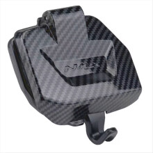 Motorfiets gereedschapskist opberghoes deksel zijvak koolstofvezel waterdichte hoes voor NMAX V3 NMAX155 2025 Nmax