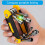 6 In1 Folding Socket Wrench Set Multi Functional Hex Spanner Hex Nut Driver Set Tamper Proof Torx Key Wrench Tool 5-12mm 6