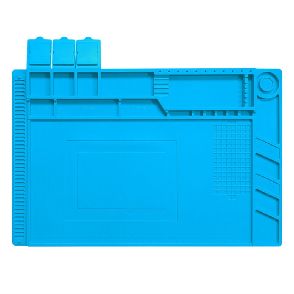 Silicone Soldering Mat Esd Antistatic Heat Insulation Motherboard Electronics Phone Repair Maintenance Working Pad S160 4853165771317