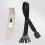 Motherboard External Power Switch HDD LED Restart Button Extension Power Cable for PC Case Chassis PCI Baffle 2