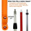 Multi-Angle Gutter Cleaning Tools From the Ground,Gutter Cleaning Tool with Threaded,Gutter Cleaner for Removing Leaves 5