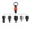 Socket Holder Keychain 3pc - 3/8in Socket Organizer with Quick Release and Clip - Impact Wrench and Toolbox Accessories 4