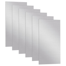 stuks 6x12 inch aluminium metalen plaat, rechthoekige vlakke plaat voor diverse toepassingen