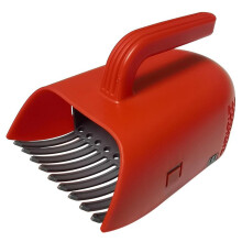 Colhedor de Frutas Vermelhas Ergonômico com Cabo de Plástico para Coleta de Mirtilos.