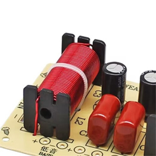 150W 3 Way HiFi Speaker Frequency Divider Audio Crossover Filter Treble-Alto- Frequency Divider 1