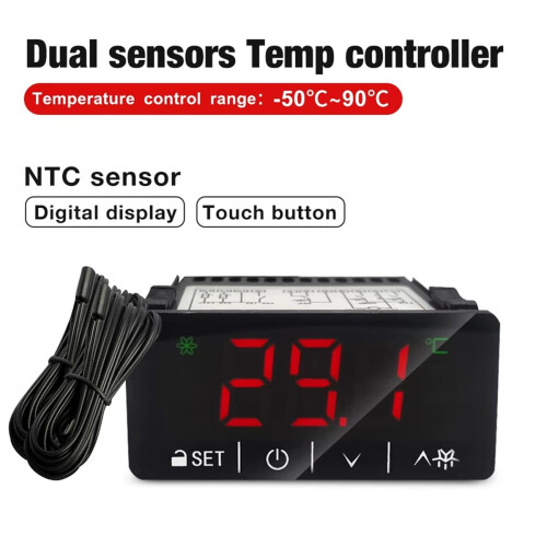 Digitale temperatuurregelaar Microcomputer Thermoregulator Touchscreen Thermostaat Koeling Ontdooien 1