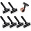 6 Pcs Brayer Roller,Black Printmaking Roller Handle Comfortable Painting Rollers for Printing,Painting,Printmaking 1