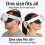Adjustable Head Strap for Meta 3 / 3S Comfortable Pressure Relief VR Accessory, Support Lying Down Play 7