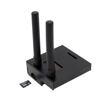 V1.3 MMDVM_HS_Dual_Hat Πακέτο Hotspot Duplex για Zero W, OLED, κεραία κάρτας SD 16G και μεταλλική θήκη