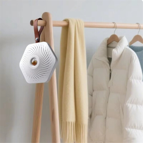 Mini déshumidificateur électrique portable à absorption d'humidité, réutilisable, noir 2
