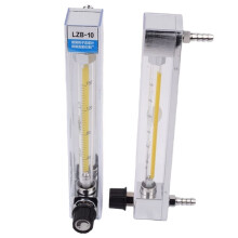 Laag vloeistofwatermeter 10-100L/H Waterstroommeter Rotameter met regelklep